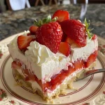 Strawberry Cheesecake Dump Cake